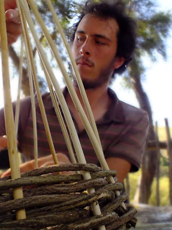 Basket weaving