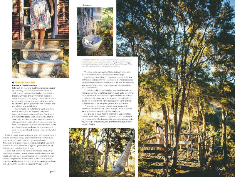 eco-cabin profiled in Good Magazine
